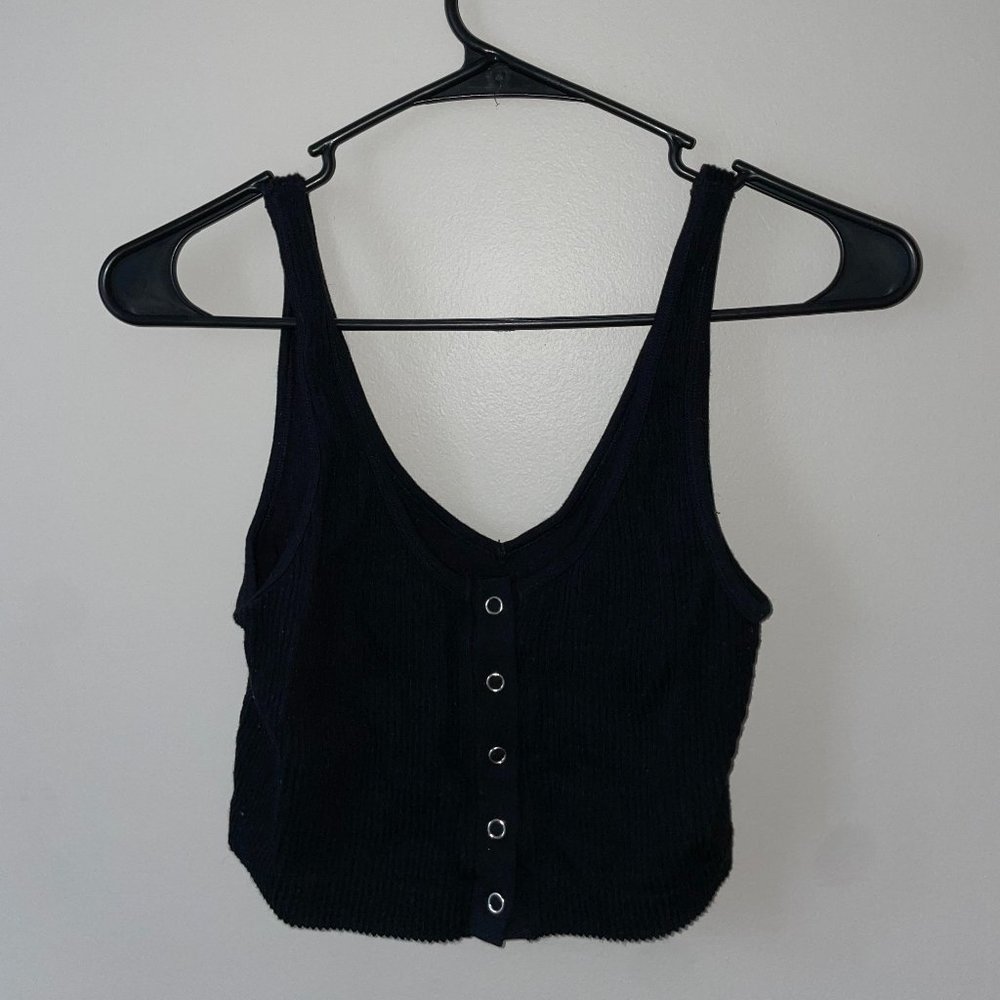 Aerie Seamless Snap Front Longline Bralette